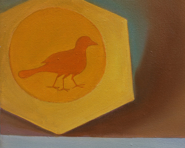 Isolation III by Guigen Zha |   Closeup View of Artwork 