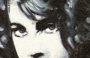 Original art for sale at UGallery.com | Her, Too by Mark Cudd | $375 | acrylic painting | 14' h x 11' w | photo 4