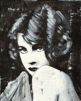 Original art for sale at UGallery.com | Her, Too by Mark Cudd | $375 | acrylic painting | 14' h x 11' w | photo 1