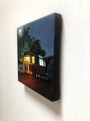 Original art for sale at UGallery.com | Airstream of Panoche by Hadley Northrop | $275 | oil painting | 6' h x 6' w | photo 2
