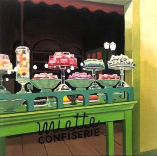 Original art for sale at UGallery.com | Candy Store by Hadley Northrop | $525 | oil painting | 10' h x 10' w | photo 1