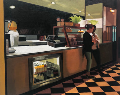 Downtown Cafe by Hadley Northrop | Artwork Main Image