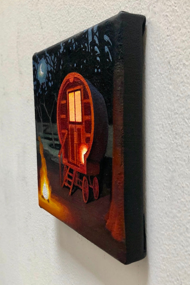 Roma Car by Hadley Northrop |  Side View of Artwork 