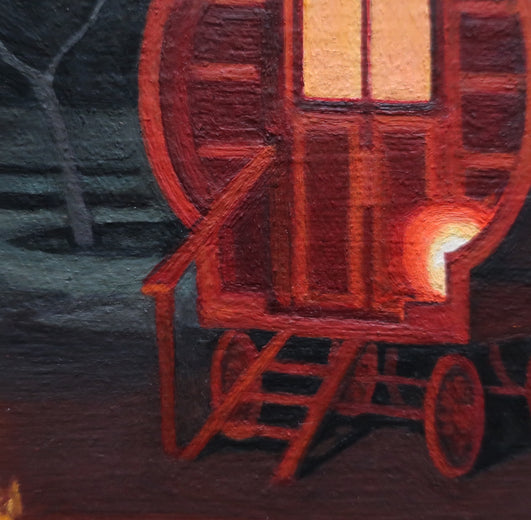 Roma Car by Hadley Northrop |   Closeup View of Artwork 