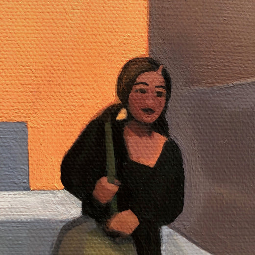 Street in Marrakesh by Hadley Northrop |   Closeup View of Artwork 