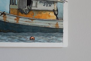 Fishing Boat, Brazil 1 by Hano Dercksen |  Context View of Artwork 