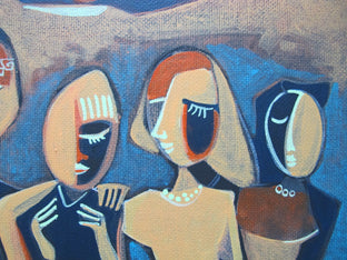 Happy Hour by Diana Elena Chelaru |   Closeup View of Artwork 