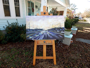 Original art for sale at UGallery.com | Heading East by Chris Wagner | $3,100 | acrylic painting | 30' h x 48' w | photo 3