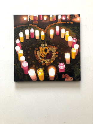 Heart of Candles by Hadley Northrop |  Context View of Artwork 