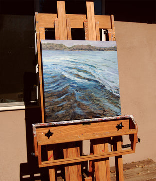 Across the Lake by Heather Foster |  Context View of Artwork 