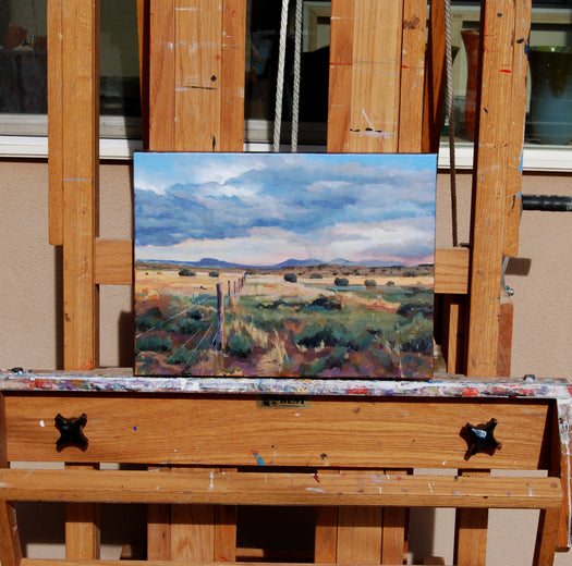 Galisteo Basin by Heather Foster |  Context View of Artwork 