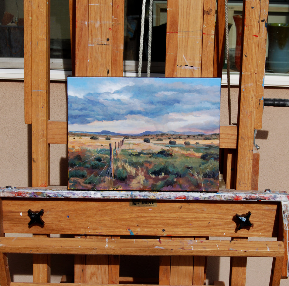 Galisteo Basin by Heather Foster |  Context View of Artwork 
