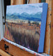 Original art for sale at UGallery.com | San Luis Valley by Heather Foster | $1,950 | acrylic painting | 12' h x 24' w | thumbnail 2