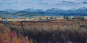 Original art for sale at UGallery.com | San Luis Valley by Heather Foster | $1,950 | acrylic painting | 12' h x 24' w