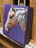 Original art for sale at UGallery.com | Warm Shadow by Heather Foster | $375 | acrylic painting | 6' h x 6' w | thumbnail 2