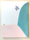 Original art for sale at UGallery.com | Banana & Blue Glaucus by Heejin Sutton | $825 | gouache painting | 16' h x 12' w | thumbnail 3