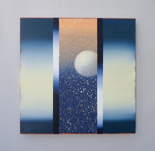 Original art for sale at UGallery.com | Full Moon by Heidi Hybl | $2,500 | oil painting | 30' h x 30' w | photo 3