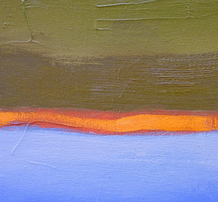 Orange River by Heidi Hybl |   Closeup View of Artwork 