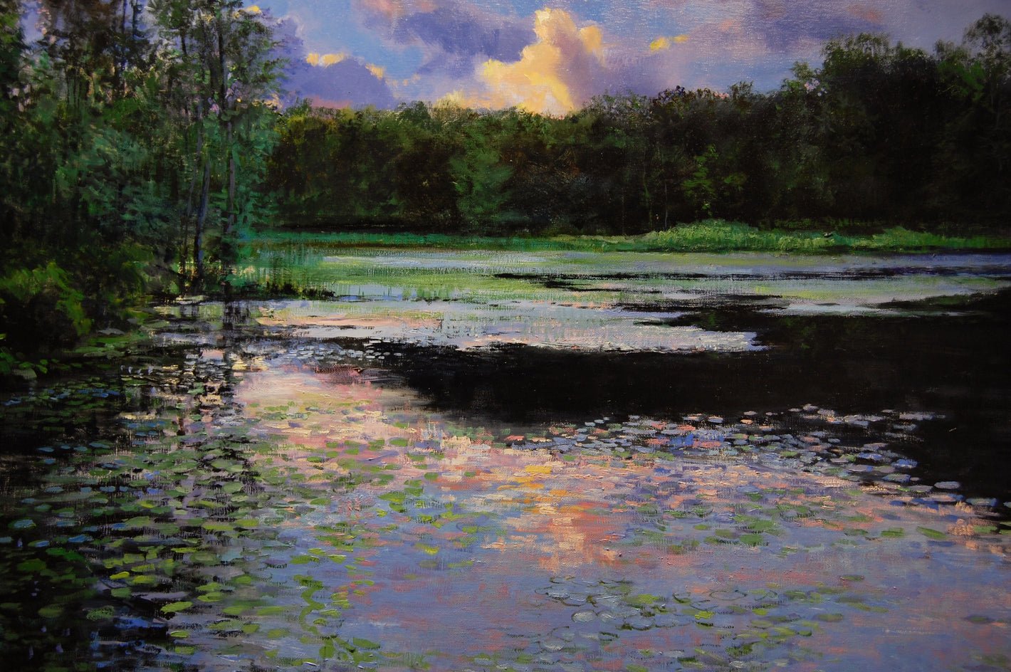 The Clearing by Onelio Marrero |  Closeup View of Artwork 