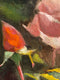 Original art for sale at UGallery.com | The Life of Rose Buds by Hilary Gomes | $650 | oil painting | 8' h x 10' w | thumbnail 4