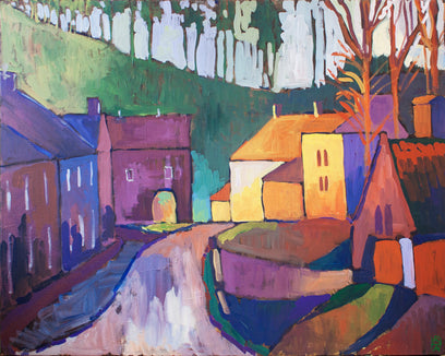 Ancient Market Town by Robert Hofherr | Artwork Main Image