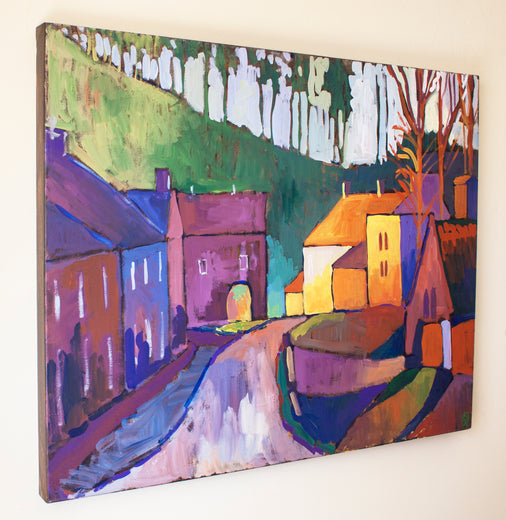 Ancient Market Town by Robert Hofherr |  Context View of Artwork 