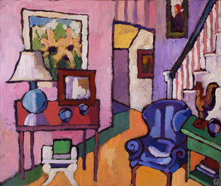 Original art for sale at UGallery.com | Crowded House by Robert Hofherr | $1,025 | acrylic painting | 24' h x 30' w | photo 1