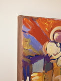 Original art for sale at UGallery.com | Drinks by Robert Hofherr | $875 | acrylic painting | 28' h x 22' w | thumbnail 2