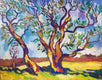 Original art for sale at UGallery.com | Druid Hill Park by Robert Hofherr | $850 | acrylic painting | 22' h x 28' w | thumbnail 1