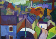 Original art for sale at UGallery.com | In the Hill Country by Robert Hofherr | $950 | acrylic painting | 24' h x 30' w | thumbnail 4