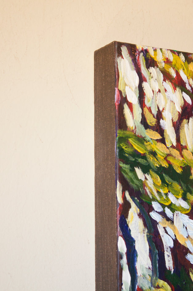 Lazy River by Robert Hofherr |  Side View of Artwork 