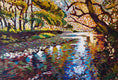 Original art for sale at UGallery.com | Lazy River by Robert Hofherr | $1,800 | acrylic painting | 24' h x 36' w | thumbnail 1
