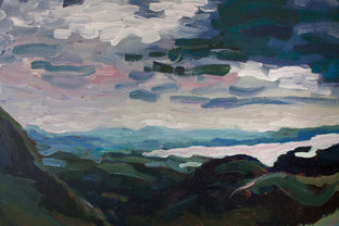 Original art for sale at UGallery.com | Loch Lomond by Robert Hofherr | $700 | acrylic painting | 18' h x 24' w | photo 4
