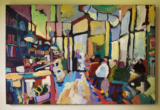 Original art for sale at UGallery.com | The Meeting Place by Robert Hofherr | $1,550 | acrylic painting | 24' h x 36' w | photo 3