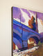 Original art for sale at UGallery.com | Solitary Fisherman by Robert Hofherr | $1,150 | acrylic painting | 24' h x 30' w | thumbnail 2