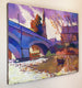 Original art for sale at UGallery.com | Solitary Fisherman by Robert Hofherr | $1,150 | acrylic painting | 24' h x 30' w | thumbnail 3