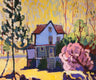 Original art for sale at UGallery.com | Spring on the Lower Shore by Robert Hofherr | $1,000 | acrylic painting | 24' h x 24' w | thumbnail 4