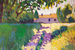 Original art for sale at UGallery.com | Summer Lane by Robert Hofherr | $1,800 | acrylic painting | 30' h x 40' w | photo 4