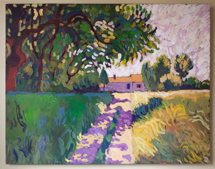 Original art for sale at UGallery.com | Summer Lane by Robert Hofherr | $1,800 | acrylic painting | 30' h x 40' w | photo 3