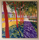 Original art for sale at UGallery.com | Sunny Day at the Harbor by Robert Hofherr | $1,125 | acrylic painting | 24' h x 24' w | thumbnail 3