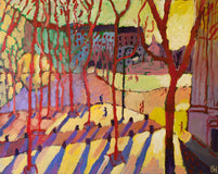 Original art for sale at UGallery.com | Sunshine Came Softly by Robert Hofherr | $975 | acrylic painting | 22' h x 28' w | thumbnail 1