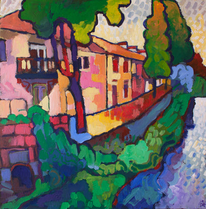 View from a Balcony by Robert Hofherr | Artwork Main Image