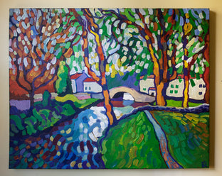 View of Stone Bridge by Robert Hofherr |  Context View of Artwork 