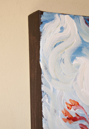 Walking the Path by Robert Hofherr |  Side View of Artwork 