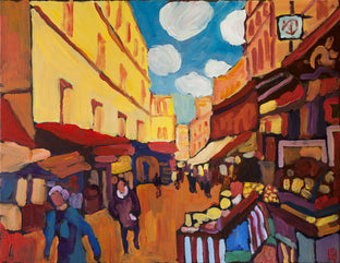 Walking through the Market by Robert Hofherr |  Artwork Main Image 