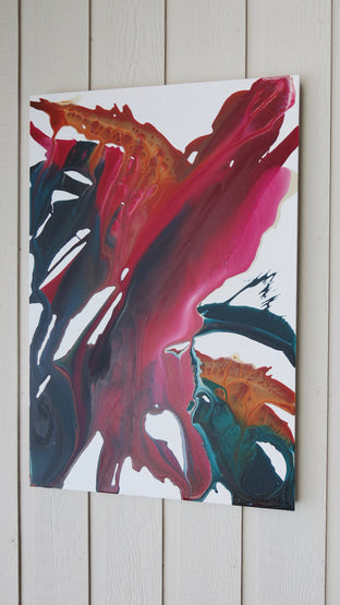 Original art for sale at UGallery.com | Holidays by Krispen Spencer | $1,425 | acrylic painting | 36' h x 24' w | photo 3