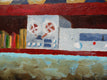 Original art for sale at UGallery.com | Home Office Sushi by Mitchell Freifeld | $475 | oil painting | 25' h x 30' w | thumbnail 4