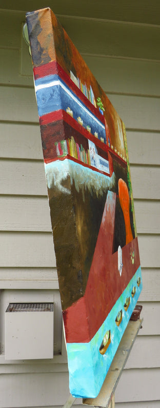 Home Office Sushi by Mitchell Freifeld |  Side View of Artwork 