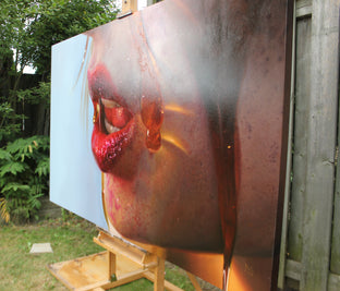 Original art for sale at UGallery.com | Honey Dust by David Shepherd | $25,350 | oil painting | 44' h x 72' w | photo 2