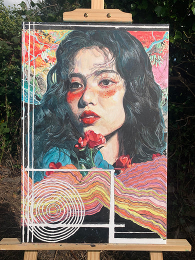 Child of Electric Light by Hope Rambo |  Context View of Artwork 